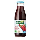 Pur Jus de Cranberry Bio bouteille 75 cl - VITAMONT en promo chez Botanic Pur Jus de Cranberry Bio bouteille 75 cl - VITAMONT dans le catalogue Botanic