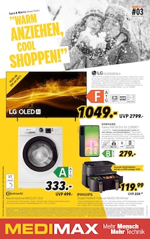 MEDIMAX Prospekt WARM ANZIEHEN, COOL SHOPPEN mit 11 Seiten