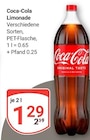 Limonade im Angebot bei GLOBUS in Amberg Limonade Angebote von Coca-Cola bei GLOBUS Amberg für 1,29 €