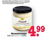 Hummersuppe Angebote von Scheck-In Manufaktur bei E center Heidelberg für 4,99 €