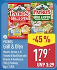 Grill & Ofen Tomate & Basilikum im ALDI Nord Prospekt Grill & Ofen Tomate & Basilikum von Patros im aktuellen ALDI Nord Prospekt für 1,79 €
