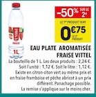 Eau plate aromatisée fraise - Vittel en promo chez Supeco Eau plate aromatisée fraise - Vittel dans le catalogue Supeco