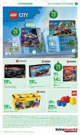 Lego City Angebote im Prospekt "JUSQU'À 50% DE RÉDUCTION OU D'AVANTAGE CARTE SUR LES JOUETS DE NOËL" von Intermarché auf Seite 27