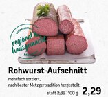 Rohwurst-Aufschnitt Angebote von vinzenzmurr bei REWE Ingolstadt für 2,29 €