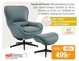 Sessel mit Hocker Angebote von opti living bei Opti-Wohnwelt Bremerhaven für 499,00 €