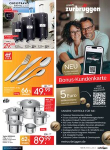 Koffer im aktuellen ZurbrĂĽggen Prospekt (Paderborn) Koffer im ZurbrĂĽggen Prospekt "BONUS SONDER-TAGE" mit 58 Seiten (Paderborn)