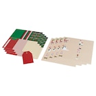 Etikett 48er-Set Weihnachtsmotiv im IKEA Prospekt Etikett 48er-Set Weihnachtsmotiv von VINTERFINT im aktuellen IKEA Prospekt für 1,49 €