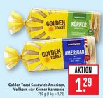 Sandwich American Angebote von Golden Toast bei Marktkauf Leonberg für 1,29 €