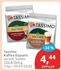 Tassimo Kaffee Kapseln von Jacobs im aktuellen budni Prospekt