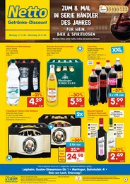 Netto Marken-Discount Prospekt: "DER ORT, AN DEM DU IMMER AUSGEZEICHNETE PREISE FINDEST.", 2 Seiten, 11.11.2024 - 16.11.2024