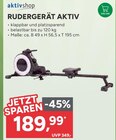 RUDERGERÄT AKTIV Angebote von aktivshop bei Marktkauf Greifswald für 189,99 €