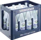 Mineralwasser im Angebot bei Getränkewelt in Bottrop Mineralwasser Angebote von Steinsieker bei Getränkewelt Bottrop für 5,99 €
