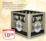 Bier Angebote von Warsteiner bei GLOBUS Ludwigshafen für 10,49 €