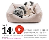 Couchage Confort 50 x 35 cm en promo chez E.Leclerc Couchage Confort 50 x 35 cm dans le catalogue E.Leclerc