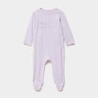 La Halle Bron - Promo Dors-bien avec manches longues en coton parme bébé Promo Dors-bien avec manches longues en coton parme bébé à 4,99 € dans le catalogue La Halle à Bron