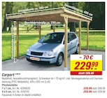 Carport bei toom Baumarkt im Marburg Prospekt für 229,99 €