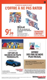 Promos Chaussettes dans le catalogue "VIVE LA FIN DES VACANCES" de Intermarché Hyper Chaussettes en promo dans le catalogue Intermarché Hyper à la page 51