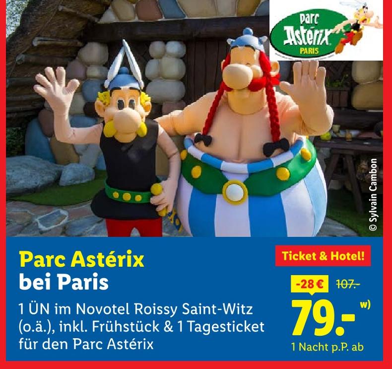 Parc Astérix bei Paris