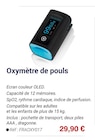 Oxymètre de pouls dans le catalogue Technicien de Santé