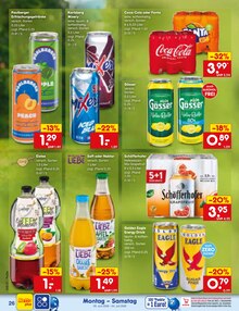 Energydrink im Netto Marken-Discount Prospekt "Aktuelle Angebote" mit 70 Seiten (Amberg)