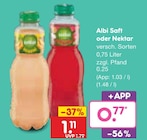 Saft von Albi für 0,77 € bei Netto Marken-Discount im Angebot Saft von Albi im aktuellen Netto Marken-Discount Prospekt