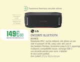 Enceinte bluetooth bounce - LG à 149,90 € dans le catalogue Extra