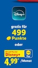 Disney+ im Angebot bei Lidl in Essen Disney+ Angebote von Disney+ bei Lidl Essen für 4,99 €