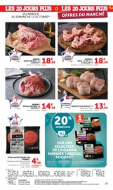 Promos Gigot D'agneau dans le catalogue "LES 20 JOURS PLUS" de Hyper U Gigot D'agneau en promo dans le catalogue Hyper U à la page 29