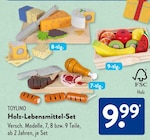 Holz-Lebensmittel-Set im ALDI SÜD Prospekt Holz-Lebensmittel-Set von TOYLINO im aktuellen ALDI SÜD Prospekt für 9,99 €