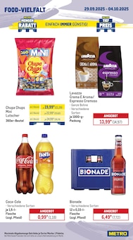 Fanta im METRO Prospekt "Wochenangebote Gastro + MonatsMenü + METRO Markets" mit 40 Seiten (Wuppertal)