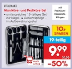 Maniküre- und Pediküre-Set von VITALMAXX für 9,99 € bei Netto Marken-Discount im Angebot Maniküre- und Pediküre-Set von VITALMAXX im aktuellen Netto Marken-Discount Prospekt