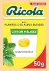 Bonbons Sans Sucres Citron Mélisse - Ricola dans le catalogue Netto