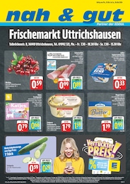 nah und gut Prospekt für Motten mit 8 Seiten nah und gut Prospekt für Motten: Wir lieben Lebensmittel!, 8 Seiten, 01.06.2026 - 06.06.2026
