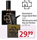 Engel Dark Men oder Waidmanns Heil Eau de Parfum Angebote von Rammstein bei Rossmann Sindelfingen für 29,99 €