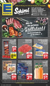 EDEKA Vohenstrauß Prospekt "Wir lieben Lebensmittel!" mit 26 Seiten
