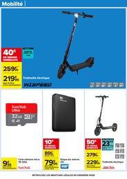 Offre Trottinette dans le catalogue Carrefour du moment à la page 79