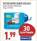 Bunte Vielfalt im Angebot bei Marktkauf in Voerde Bunte Vielfalt Angebote von Ritter Sport bei Marktkauf Voerde für 1,99 €