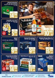 Krombacher im aktuellen EDEKA Prospekt (Stralsund) Krombacher im EDEKA Prospekt "Top Angebote" mit 31 Seiten (Stralsund)