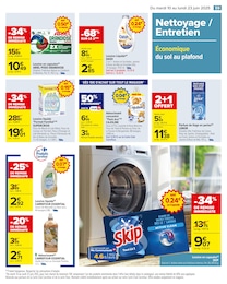 Offre Lessive dans le catalogue Carrefour du moment à la page 61