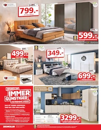 Polsterbett im Segmüller Prospekt Sitz Element Gratis auf S. 4