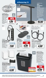 Aktueller Lidl Prospekt mit LED-Lampe, "LIDL LOHNT SICH", Seite 29