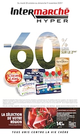 Prospectus Supermarchés Intermarché Hyper en cours à Le Bugue et alentours, "-60% DE REMISE IMMÉDIATE SUR LE 2ÈME", 48 pages, 28/10/2025 - 09/11/2025 Catalogue Supermarchés Intermarché Hyper en cours à Le Bugue et alentours, "-60% DE REMISE IMMÉDIATE SUR LE 2ÈME", 48 pages, 28/10/2025 - 09/11/2025