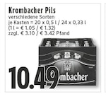 Pils Angebote von Krombacher bei EDEKA Ahaus für 10,49 €
