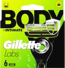 Rasierklingen, Labs Body & Intimate Angebote von Gillette bei dm-drogerie markt Jena für 26,95 €