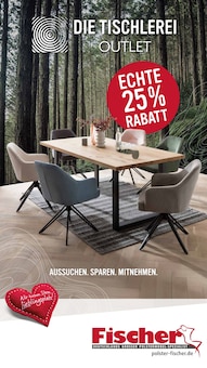 Polstermöbel Fischer Prospekt Holztische mit 8 Seiten