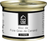 Bloc De Foie Gras De Canard Secret De Chef en promo chez Auchan Hypermarché Montreuil à 5,99 €