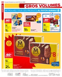 Offre Glace dans le catalogue Carrefour du moment à la page 42