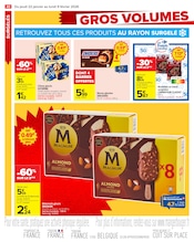 Glace Angebote im Prospekt "GROS VOLUMES = PETITS PRIX" von Carrefour auf Seite 42