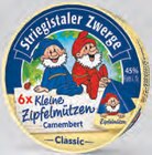 Zwerge Camembert von Striegistaler für 2,99 € bei Netto mit dem Scottie im Angebot Zwerge Camembert von Striegistaler im aktuellen Netto mit dem Scottie Prospekt