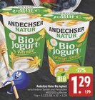 Bio Joghurt Vanille Angebote von Andechser Natur bei EDEKA Zwickau für 1,29 €